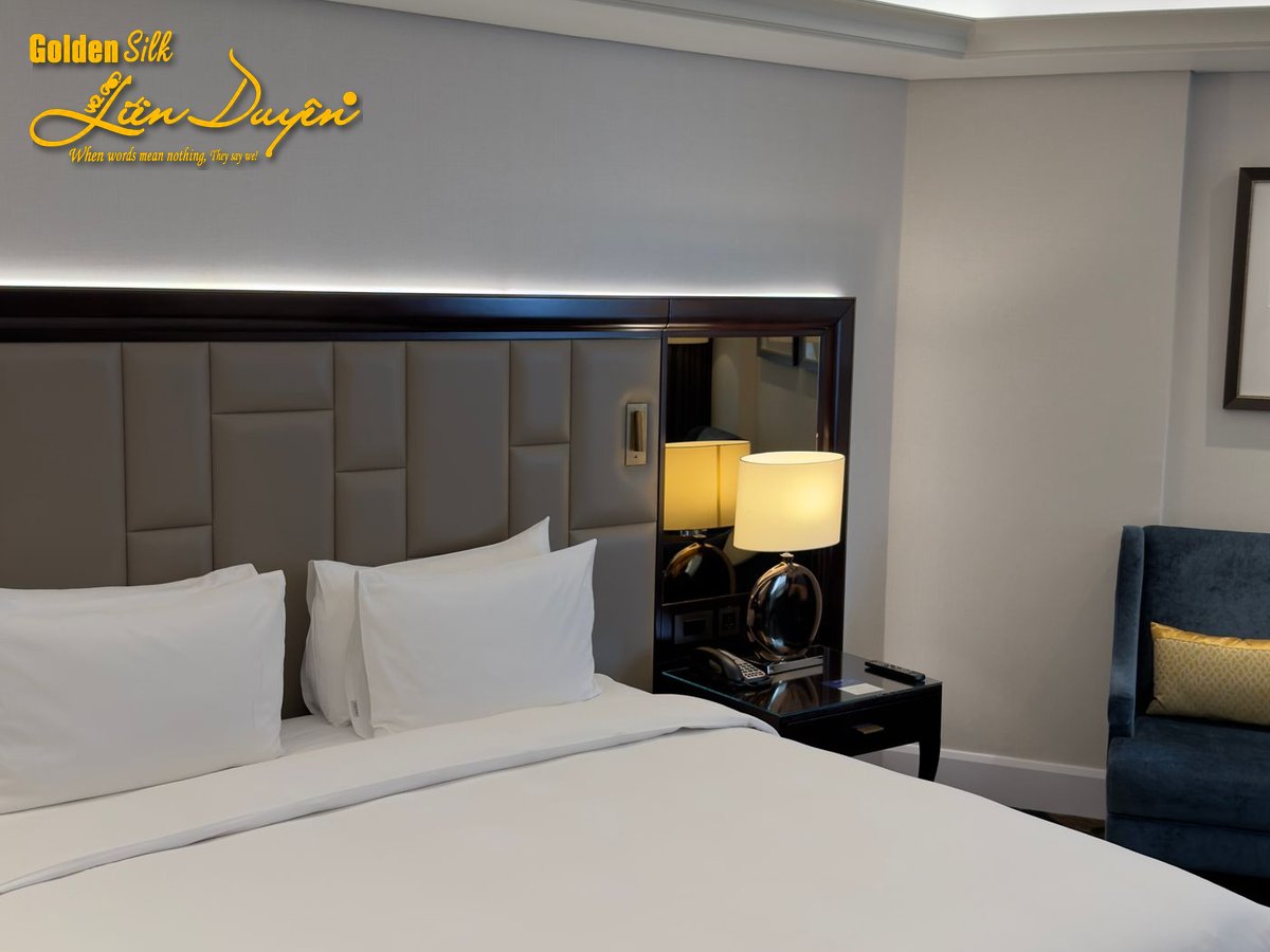 Bộ chăn ga gối khách sạn 5 sao, 3 sản phẩm (Mã SP: GS005) - GoldenSilk - ảnh 2
