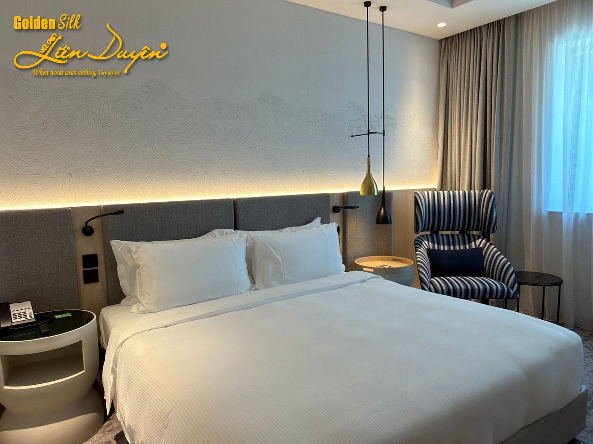 Bộ chăn ga gối khách sạn 5 sao, 3 sản phẩm (Mã SP: GS010) - GoldenSilk - ảnh 2