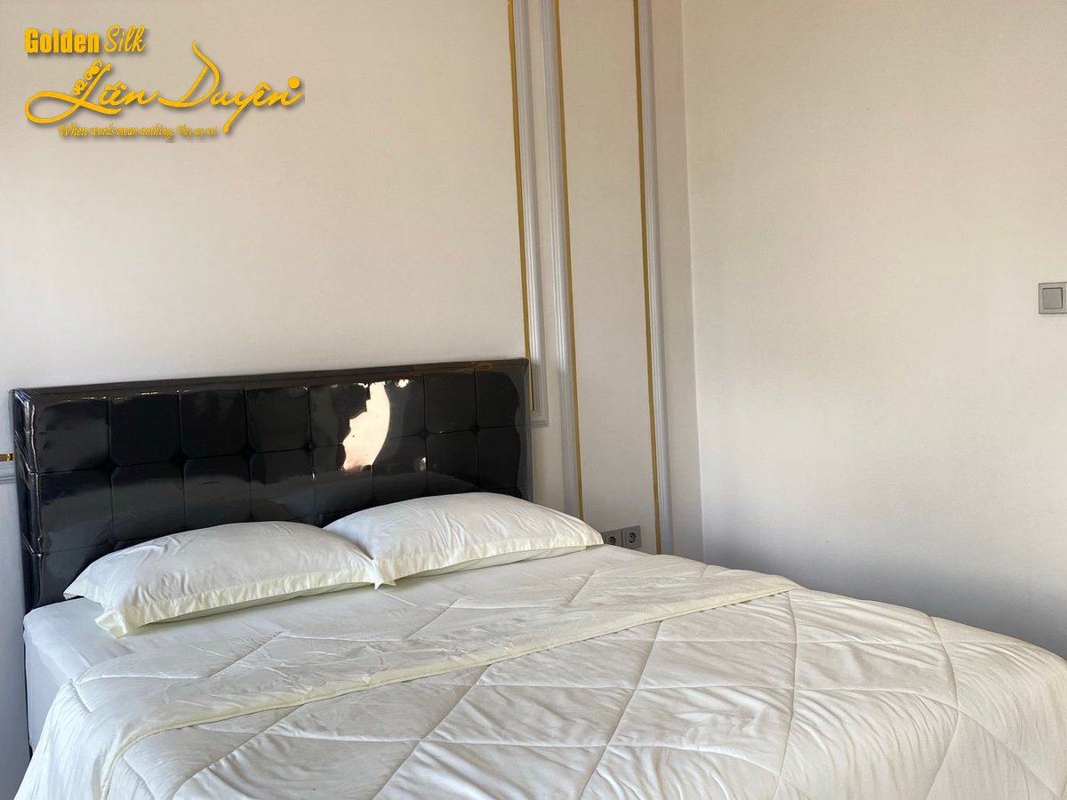Bộ chăn ga gối khách sạn 5 sao, 3 sản phẩm (Mã SP: GS011) - GoldenSilk - ảnh 2