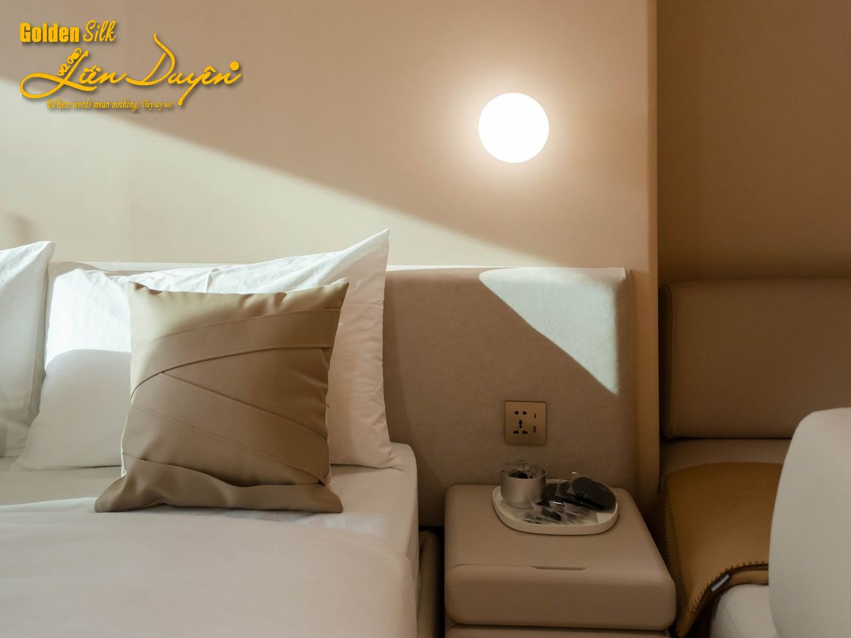 Bộ chăn ga gối khách sạn 5 sao, 3 sản phẩm (Mã SP: GS011) - GoldenSilk - ảnh 4