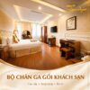 Bộ chăn ga gối khách sạn 5 sao, 3 sản phẩm (Mã SP: GS013) - GoldenSilk