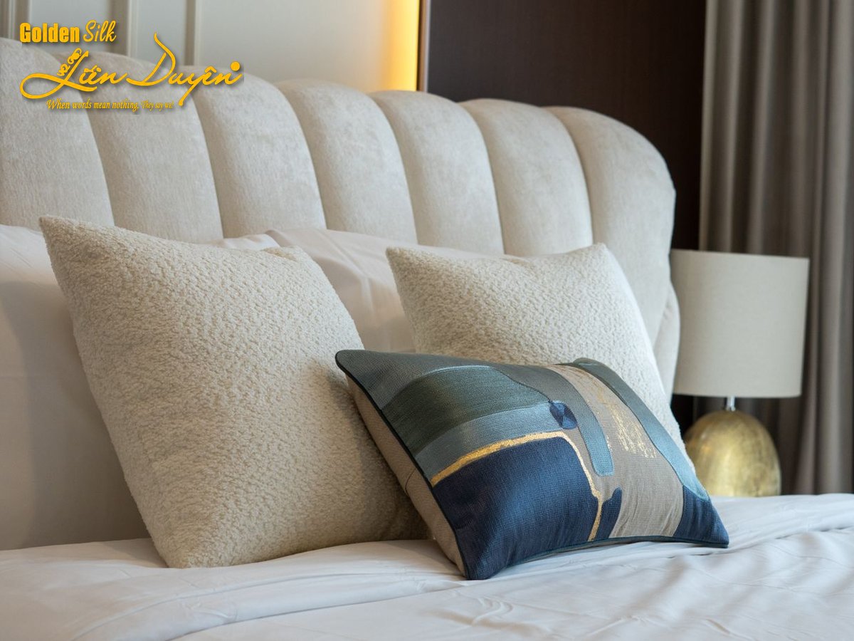 Bộ chăn ga gối khách sạn 5 sao, 3 sản phẩm (Mã SP: GS013) - GoldenSilk - ảnh 3