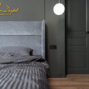 Bộ Chăn Ga Gối Khách Sạn T250 Kẻ Sọc - GoldenSilk - ảnh 3