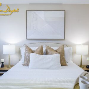 Bộ Chăn Ga Gối Khách Sạn T250 Trắng Trơn - GoldenSilk - ảnh 2