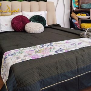 Bộ Chăn Ga Gối Khách Sạn T250 Trắng Trơn - GoldenSilk - ảnh 4