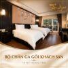 Bộ Chăn Ga Gối Khách Sạn T300 Kẻ Sọc - GoldenSilk