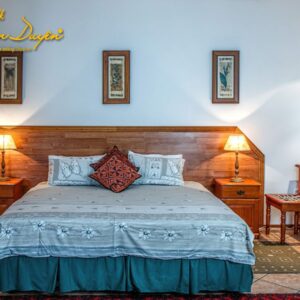 Bộ Chăn Ga Gối Khách Sạn T300 Kẻ Sọc - GoldenSilk - ảnh 4