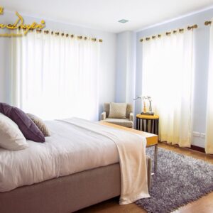Bộ Chăn Ga Gối Khách Sạn T300 Trắng Trơn - GoldenSilk - ảnh 4