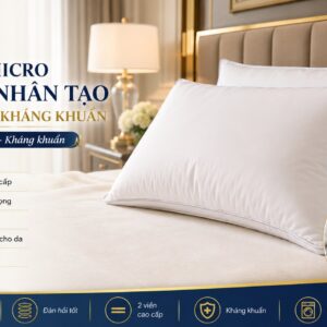 Cách chọn gối khách sạn chuẩn theo hạng phòng - GoldenSilk